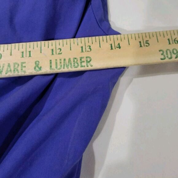 Diane Von Furstenberg Dress Womens 2 Gabe Cap Sleeve Tie Poplin Sheath Career - Picture 6 of 16